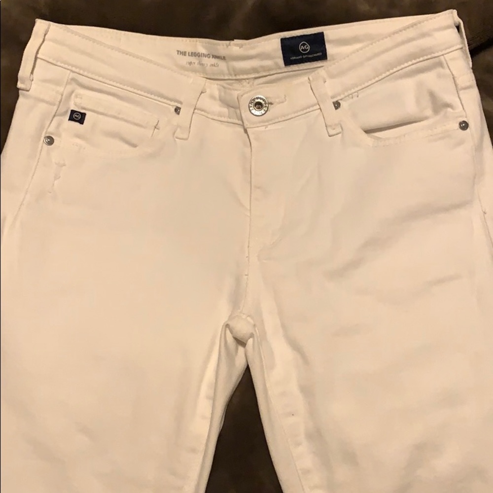 AG Skinny Jeans- White